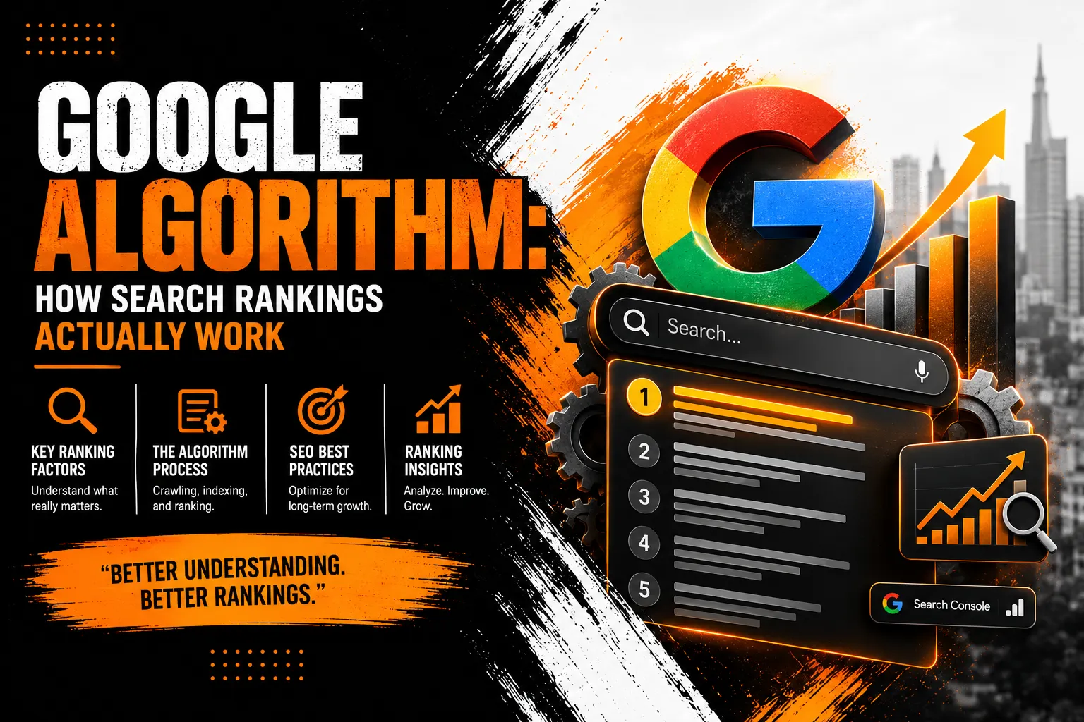 A freelance perfomance marketer detailing about Google algorithm
